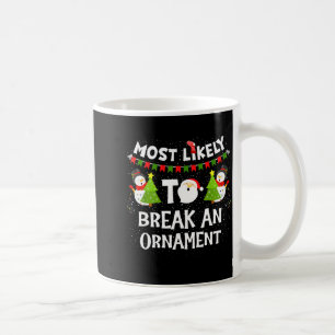 Hoogstwaarschijnlijk een kerstboomornament-sneeuwm koffiemok