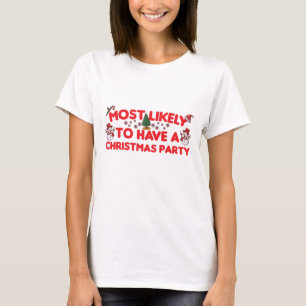 Hoogstwaarschijnlijk een kerstfeest t-shirt