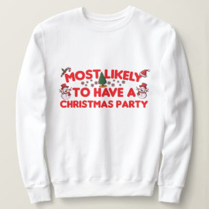 Hoogstwaarschijnlijk een kerstfeest trui