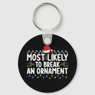 Hoogstwaarschijnlijk een kerstversiering kapot te sleutelhanger