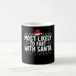 Hoogstwaarschijnlijk een scheet laten met Kerstman Koffiemok