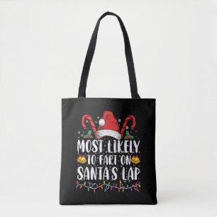 Hoogstwaarschijnlijk een scheet op de schoot van d tote bag