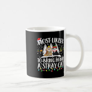 Hoogstwaarschijnlijk een verdwaalde kat mee naar h koffiemok