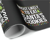 Hoogstwaarschijnlijk eet je kerstkoekjes Xmas Cadeaupapier (Rol Hoek)