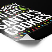 Hoogstwaarschijnlijk eet je kerstkoekjes Xmas Foto Afdruk (Hoek)