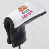Hoogstwaarschijnlijk eten alle Sufganiyot Chanoeka Golfheadcover (3/4 voorkant)