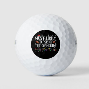 Hoogstwaarschijnlijk gaan de kleinkinderen verwend golfballen