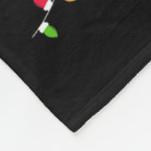 Hoogstwaarschijnlijk gaan jagen met Kerstman Hunt  Fleece Deken (Hoek)