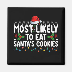 Hoogstwaarschijnlijk gaat Kerstmis de koekjes van  Magneet