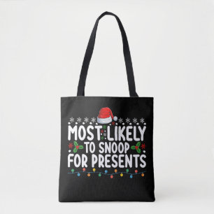 Hoogstwaarschijnlijk gaat Kijken Naar Cadeaus Kers Tote Bag