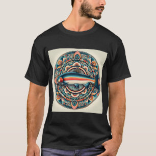 Hoogstwaarschijnlijk gaat vissen met de Kerstman v T-shirt