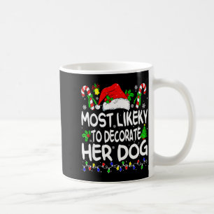 Hoogstwaarschijnlijk haar hond leuk versieren Fami Koffiemok