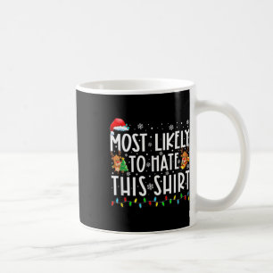 Hoogstwaarschijnlijk haat deze kerstmatching voor koffiemok