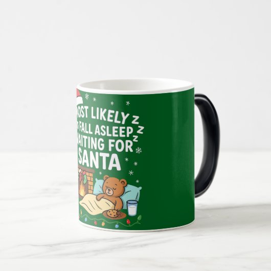 Hoogstwaarschijnlijk Herfst in slaap Wachten op de Magische Mok (Voorkant rechts)