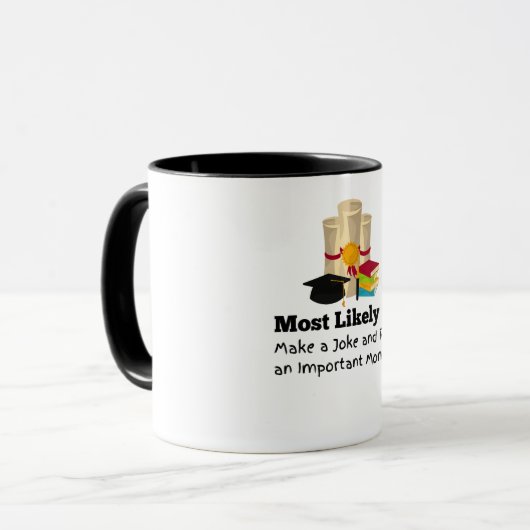 Hoogstwaarschijnlijk het moment verpesten Afstuder Mok (Voorkant links)