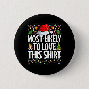Hoogstwaarschijnlijk hou ik van deze grappige kers ronde button 5,7 cm