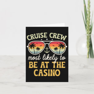 Hoogstwaarschijnlijk in het casino, bijpassende ge kaart