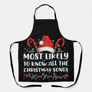 Hoogstwaarschijnlijk kent hij alle kerstliedjes schort