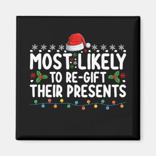 Hoogstwaarschijnlijk Keren Ze Hun Kerstcadeaus Doo Magneet