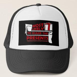 Hoogstwaarschijnlijk Kerstcadeaus Schudden Kersthu Trucker Pet