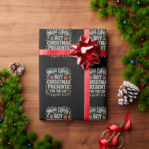 Hoogstwaarschijnlijk Kerstcadeaus Voor De Kat Te K Cadeaupapier