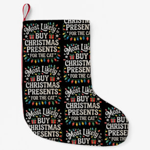 Hoogstwaarschijnlijk Kerstcadeaus Voor De Kat Te K Kleine Kerstsok