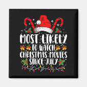 Hoogstwaarschijnlijk kerstfilms kijken sinds juli  magneet (Voorkant)