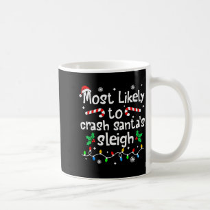 Hoogstwaarschijnlijk Kerstman Sleigh Kerstwedstrij Koffiemok