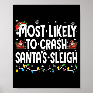 Hoogstwaarschijnlijk Kerstmans slee Familie Matchi Poster