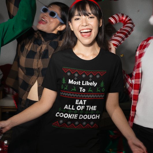 Hoogstwaarschijnlijk koekjesdeeg lelijke Kerstmis  T-shirt