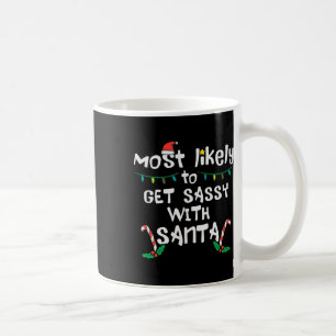 Hoogstwaarschijnlijk krijgen syy met kerstmis fami koffiemok