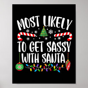 Hoogstwaarschijnlijk krijgen ze lucht met kerstmis poster