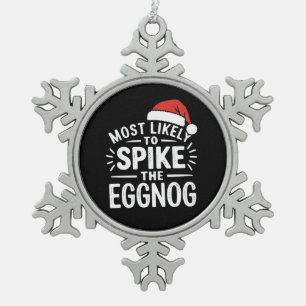 Hoogstwaarschijnlijk Krijgt De Eierpunch Kerst Ove Tin Sneeuwvlok Ornament