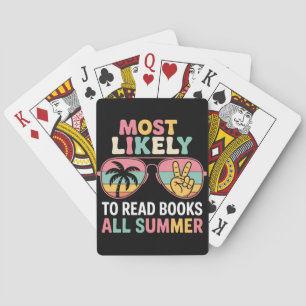 Hoogstwaarschijnlijk leest deze persoon de hele zo pokerkaarten
