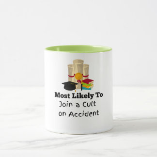 Hoogstwaarschijnlijk lid worden van een cult Afstu Mok