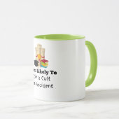 Hoogstwaarschijnlijk lid worden van een cult Afstu Mok (Voorkant rechts)