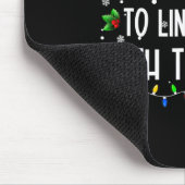 Hoogstwaarschijnlijk line dance met elfen kerstdan muismat (Hoek)