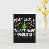 Hoogstwaarschijnlijk meer Cadeaus kerst matchin kr Kaart (Gele Bloem)