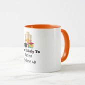 Hoogstwaarschijnlijk met pensioen gaan Afstuderen  Mok (Voorkant rechts)