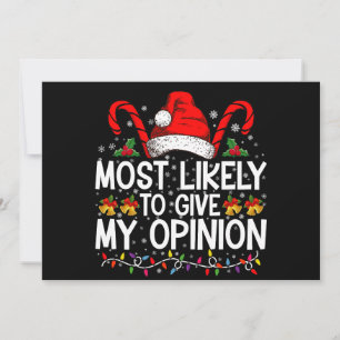 Hoogstwaarschijnlijk mijn grappige kerstmening gev kaart