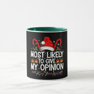 Hoogstwaarschijnlijk mijn grappige kerstmening gev mok
