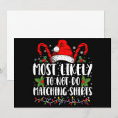 Hoogstwaarschijnlijk niet bijpassende Shirten kers Kaart (Voorkant / Achterkant)