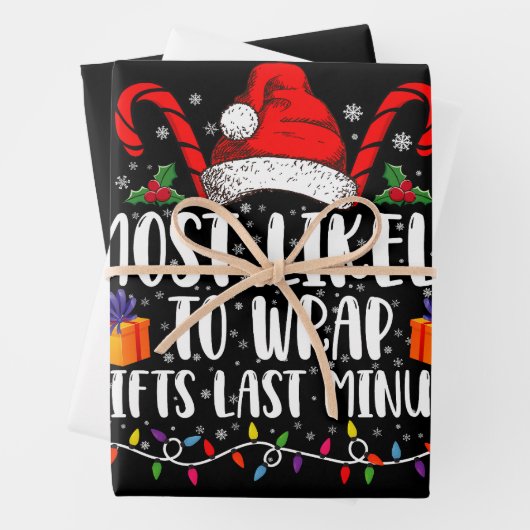 Hoogstwaarschijnlijk om cadeaus te verpakken Last  Inpakpapier Vel (In situ)