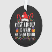 Hoogstwaarschijnlijk om cadeaus te verpakken Last Ornament (voorkant)