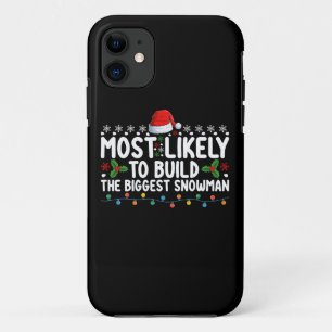 Hoogstwaarschijnlijk om de grootste sneeuwman snee Case-Mate iPhone case