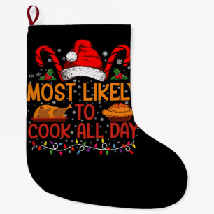 Hoogstwaarschijnlijk om de hele dag te koken Thank Grote Kerstsok
