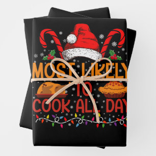 Hoogstwaarschijnlijk om de hele dag te koken Thank Inpakpapier Vel