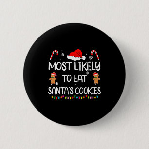 Hoogstwaarschijnlijk om de kerstkoekjes van de ker ronde button 5,7 cm