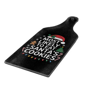 Hoogstwaarschijnlijk om de kerstkoekjes van de ker snijplank