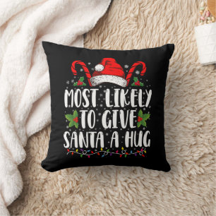Hoogstwaarschijnlijk om de Kerstman een knuffel te Kussen